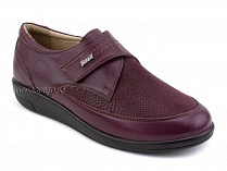 231161 Сурсил-Орто (Sursil-Ortho), туфли для взрослых, кожа, стрейч, бордовый, полнота 5 в Краснодаре