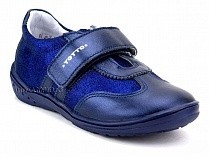 2436-132,522  Тотто (Totto) кроссовки детские ортопедические профилактические, кожа, синий. в Краснодаре