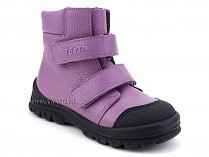3381-700 Тотто (Totto), ботинки детские утепленные ортопедические профилактические, кожа, сиреневый. в Краснодаре