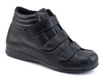 5008-02-1 Плюмекс (Plumex), ботинки для взрослых зимние, натуральная шерсть, кожа, черный, полнота 10 в Краснодаре