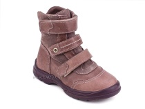 210-217,0159(1) Тотто (Totto), ботинки зимние, ирис, натуральный мех, кожа. в Краснодаре