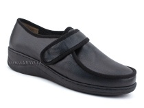 81-22-415/57 Рикосс (Ricoss) туфли для взрослых, кожа, черный, полнота 9 в Краснодаре