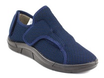 010ПБ-Ж-Т4 С  (77202-33386) Алми (Almi), туфли для взрослых, текстиль, синий в Краснодаре
