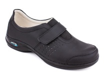 WG111  Норсинг Keap (Nursing Care), туфли для взрослых, кожа, черный в Краснодаре